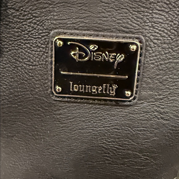 Loungefly Black Bag with Colorful Character Trio - Picture 5 of 7